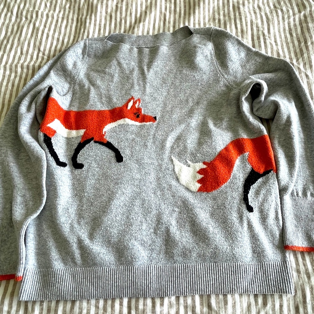 LOFT Foxes Sweater